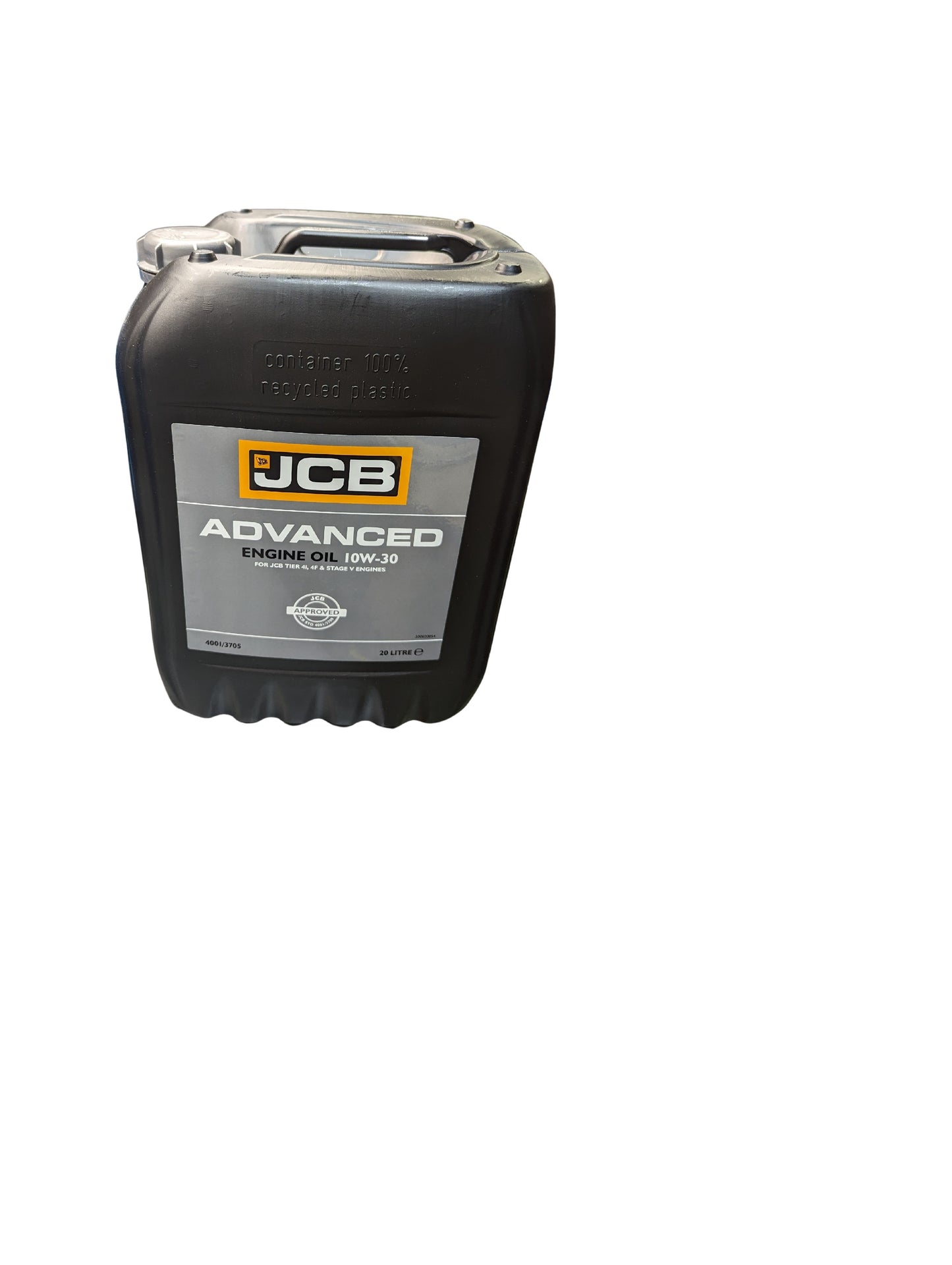 JCB Advanced Engine Oil 10W30 20L: 4001/ 3705D (Replaces 4001/3005D)