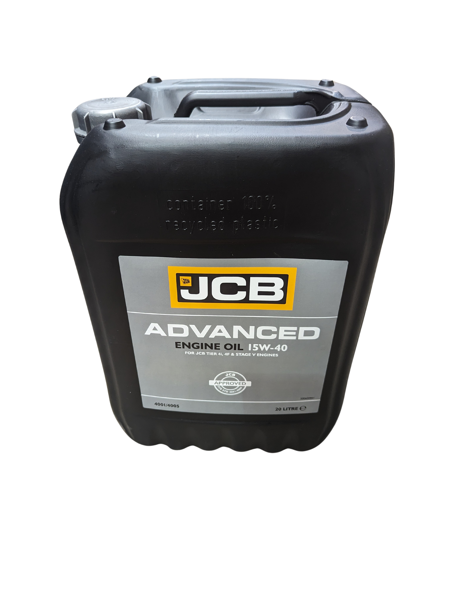JCB Advanced Engine 15W40 20L: 4001/4005D (Replaces 4001/2905D)