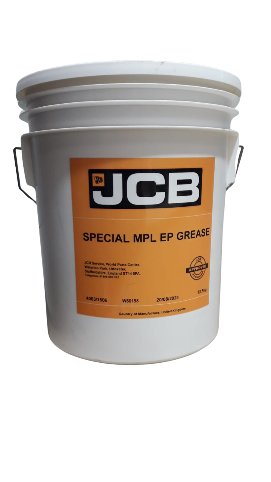 JCB Special MPL-Extreme Performance Grease - 12.5kg Tub: 4003/1506