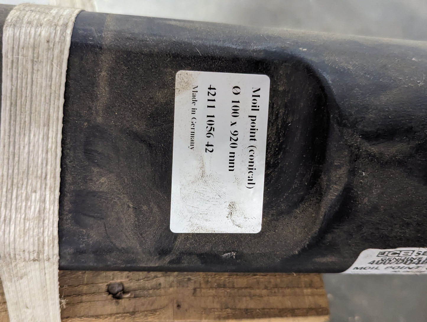 Moil Point (Conical) For JCB HM870Q Breaker: 400/00408