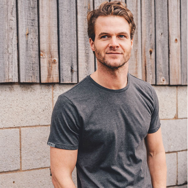 JCB Workwear Essential Twin Pack Grey & White T Shirts