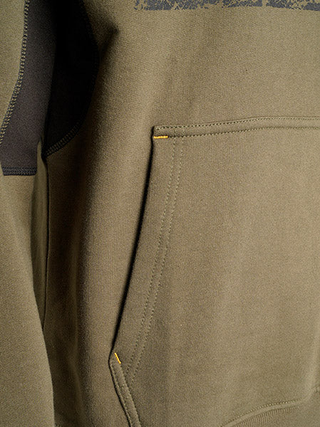 JCB Workwear Horton Hoodie Olive/Black