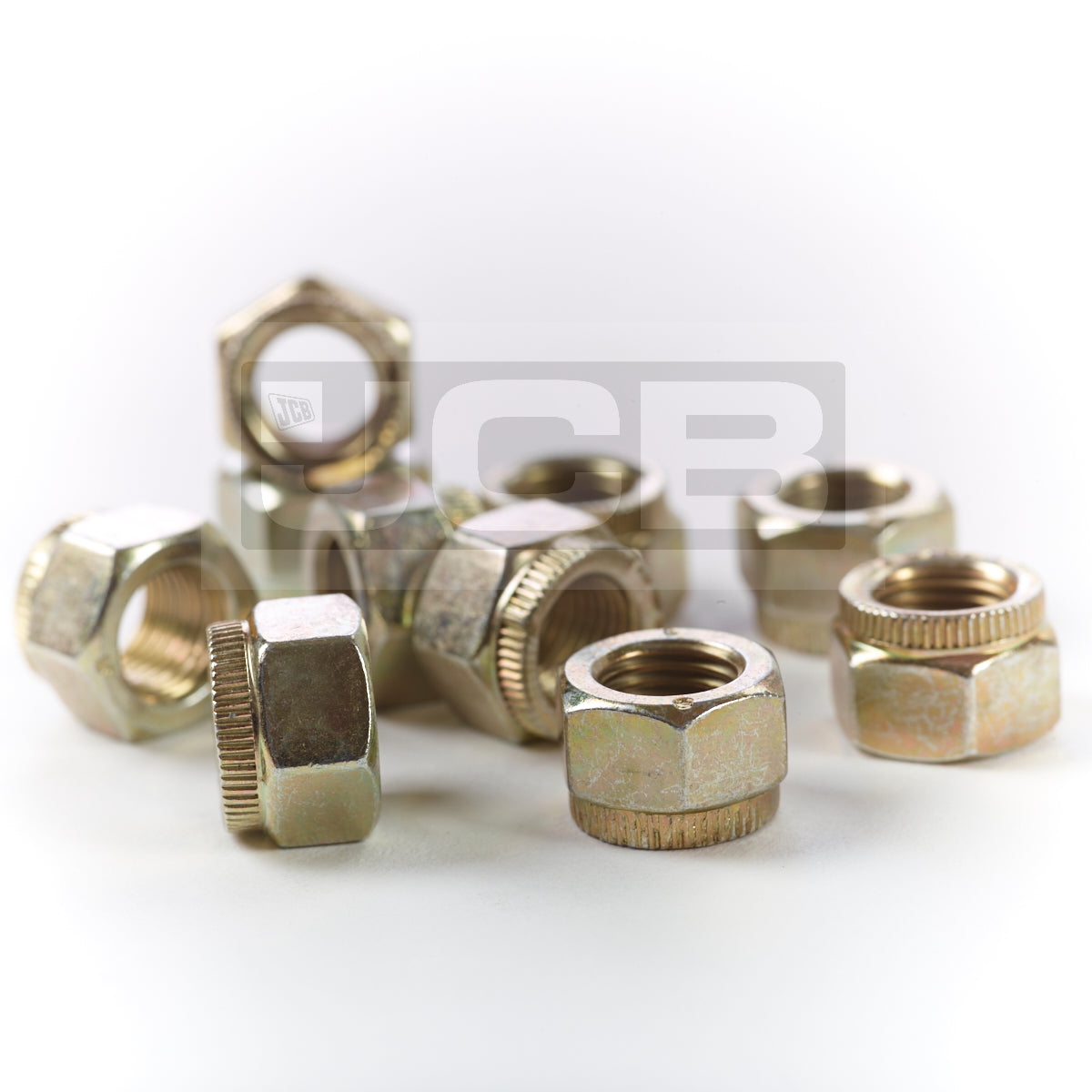 JCB 3/8 inch Nut : 1340/0203Z (Pack of 10)
