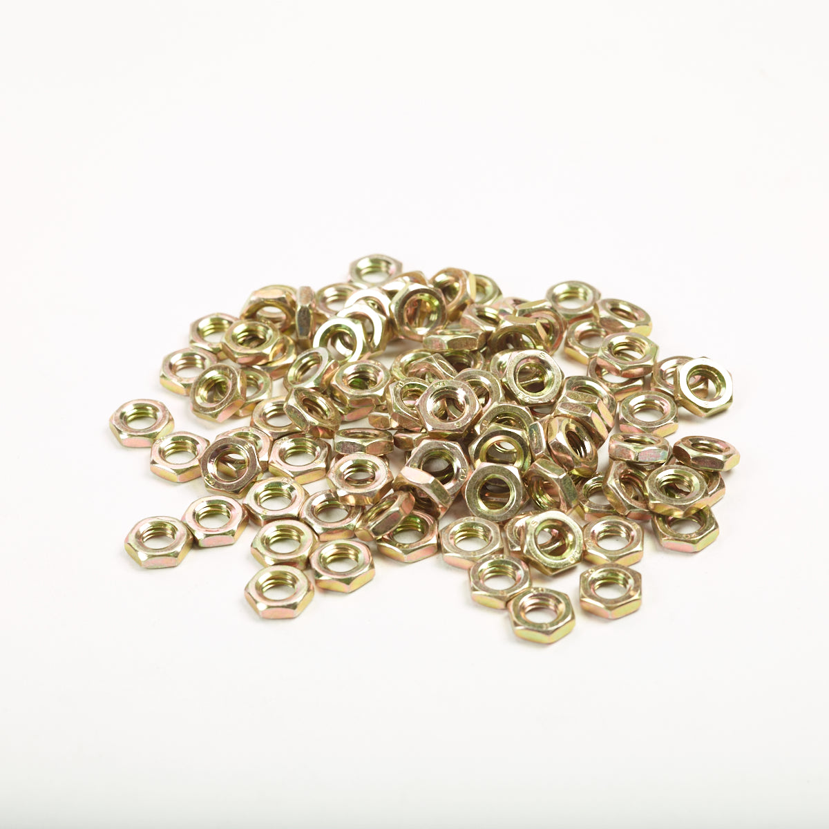 NUT M8 THIN PLAIN (Pack Of 100): 1370/0202Z