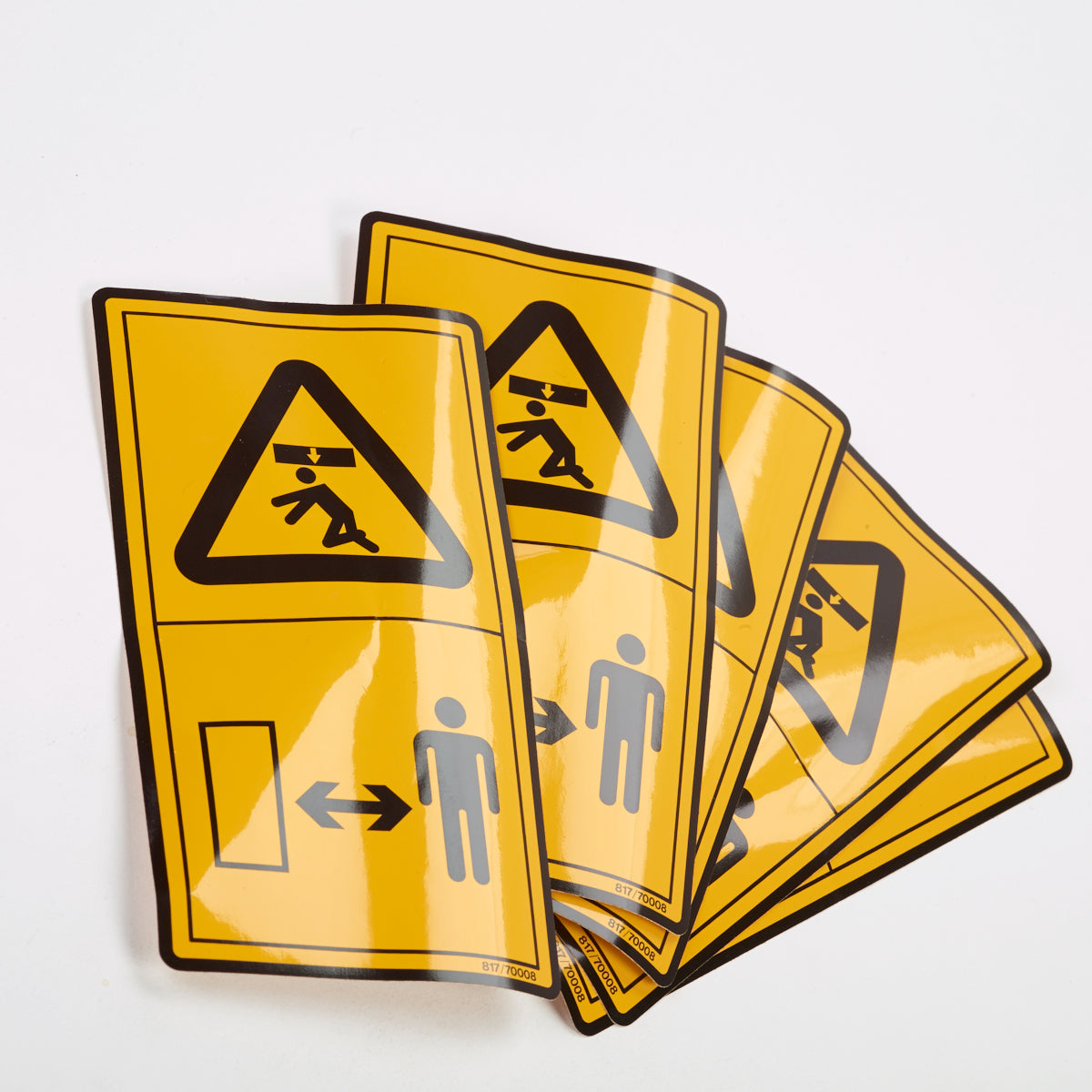 JCB Warning Decal - Do Not Jump Start: 817/70008