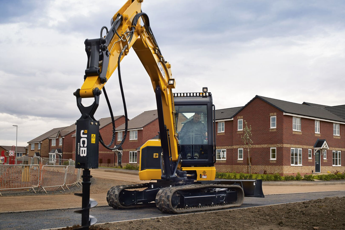 JCB 8086 Earth Drill Auger ED6000 6-10Tonne: AUGER ONLY (980/A3596)