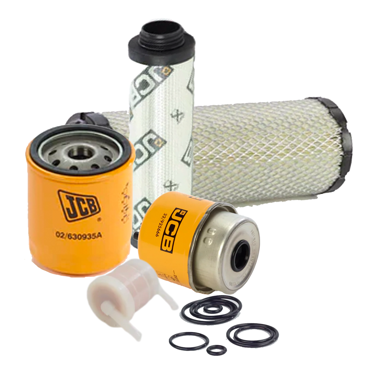 JCB 35Z & 36C: 1000 Hour Service Filter Kit