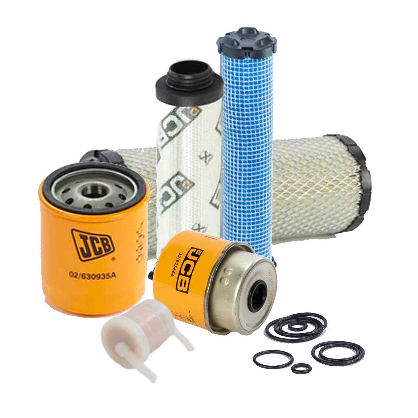 JCB 35Z & 36C: 2000 Hour Service Filter Kit