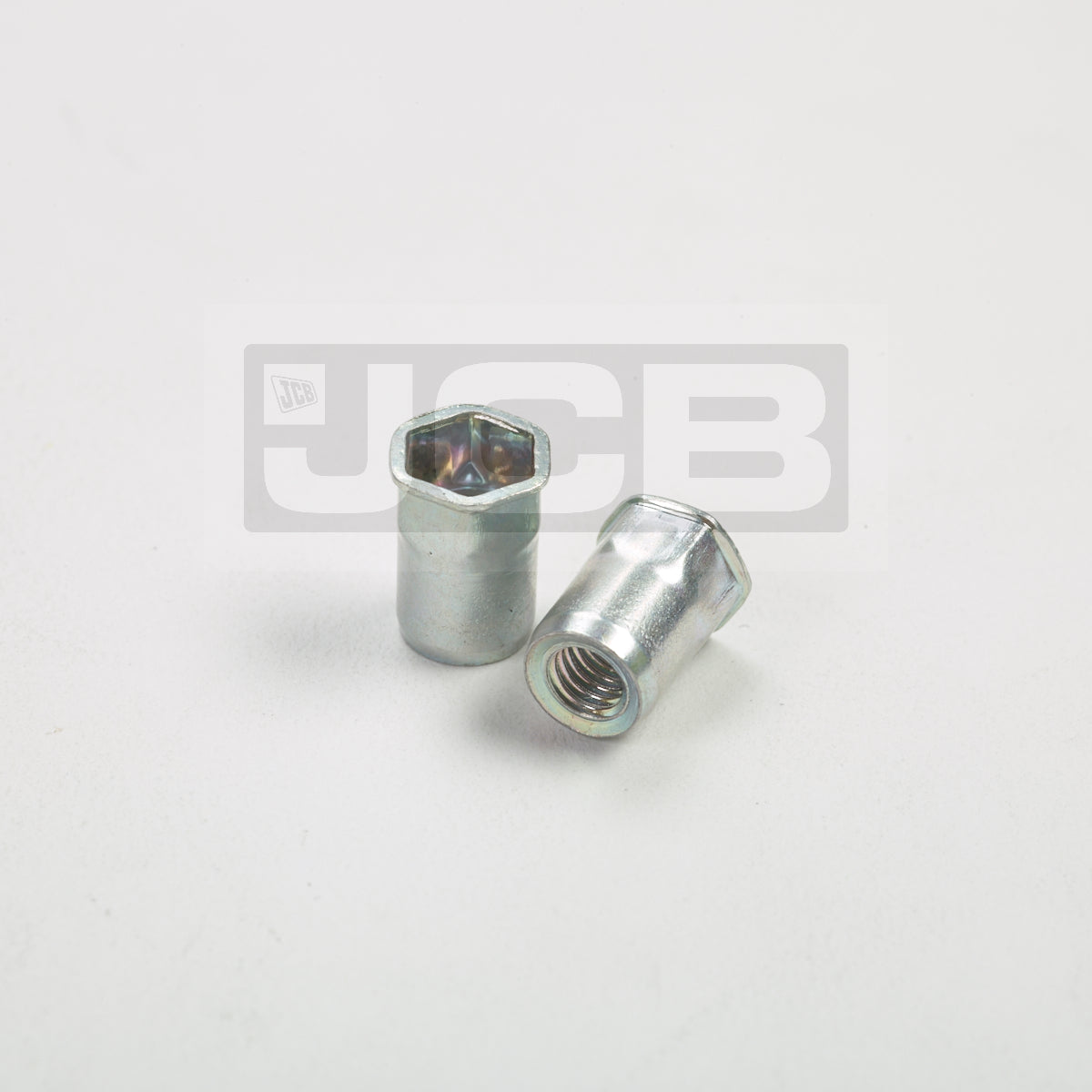 JCB M6 Hex Nut Rivet : 826/10879 (Pack of 2)