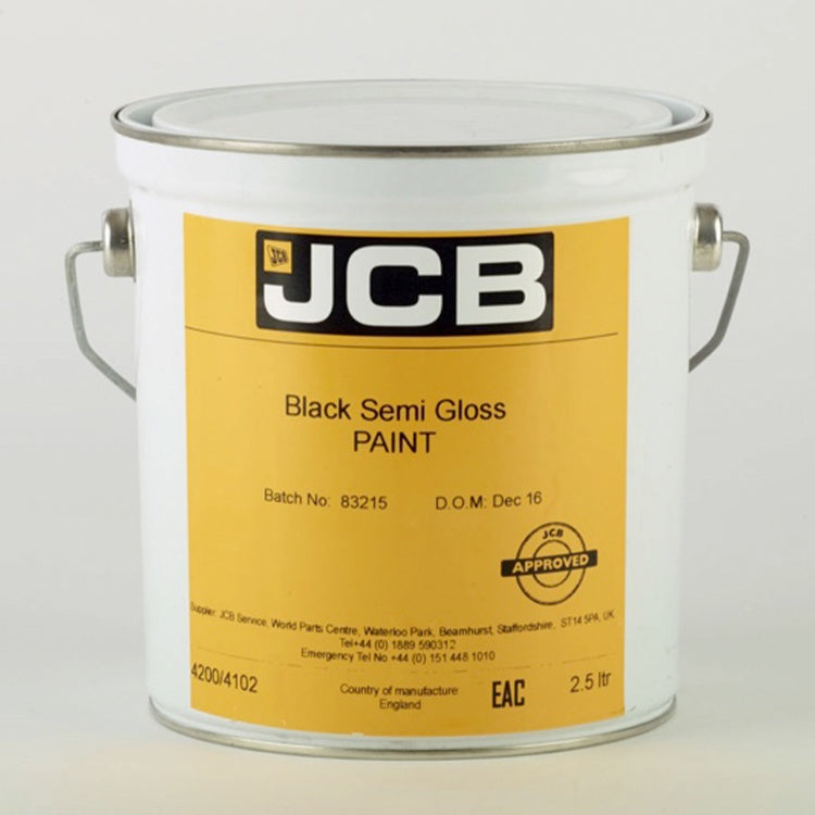 JCB Black Paint (2.5L) Watling JCB