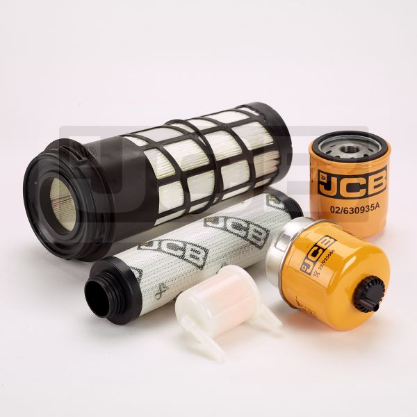 JCB 8025 & 8026: 1000 Hour Service Filter Kit