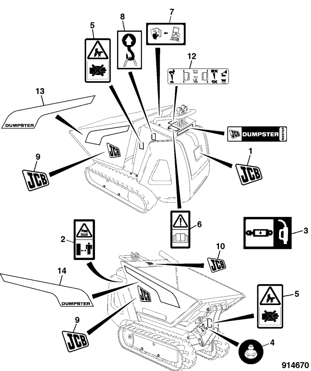 Decal Control HTD5: 332/W5220