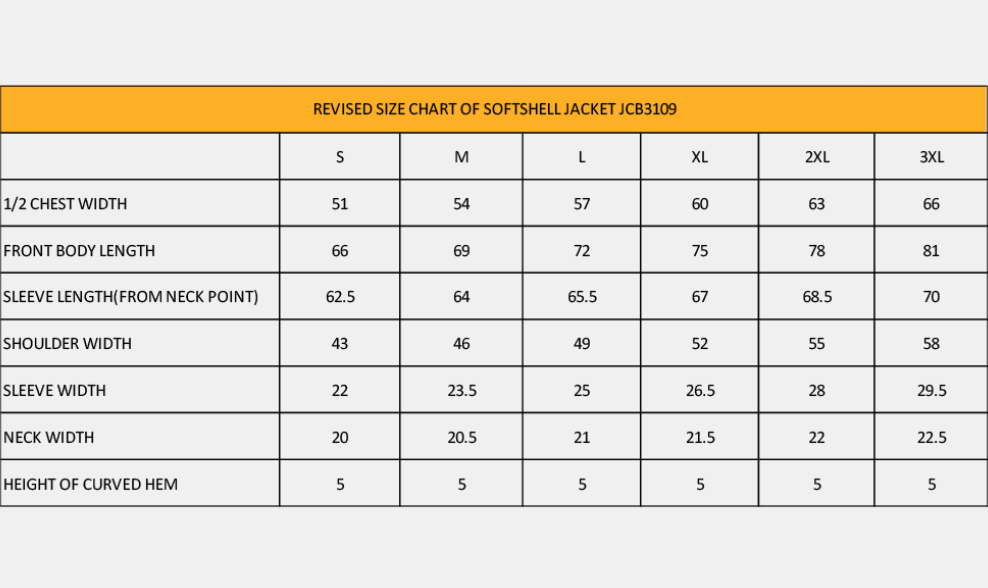 JCB Softshell Jacket