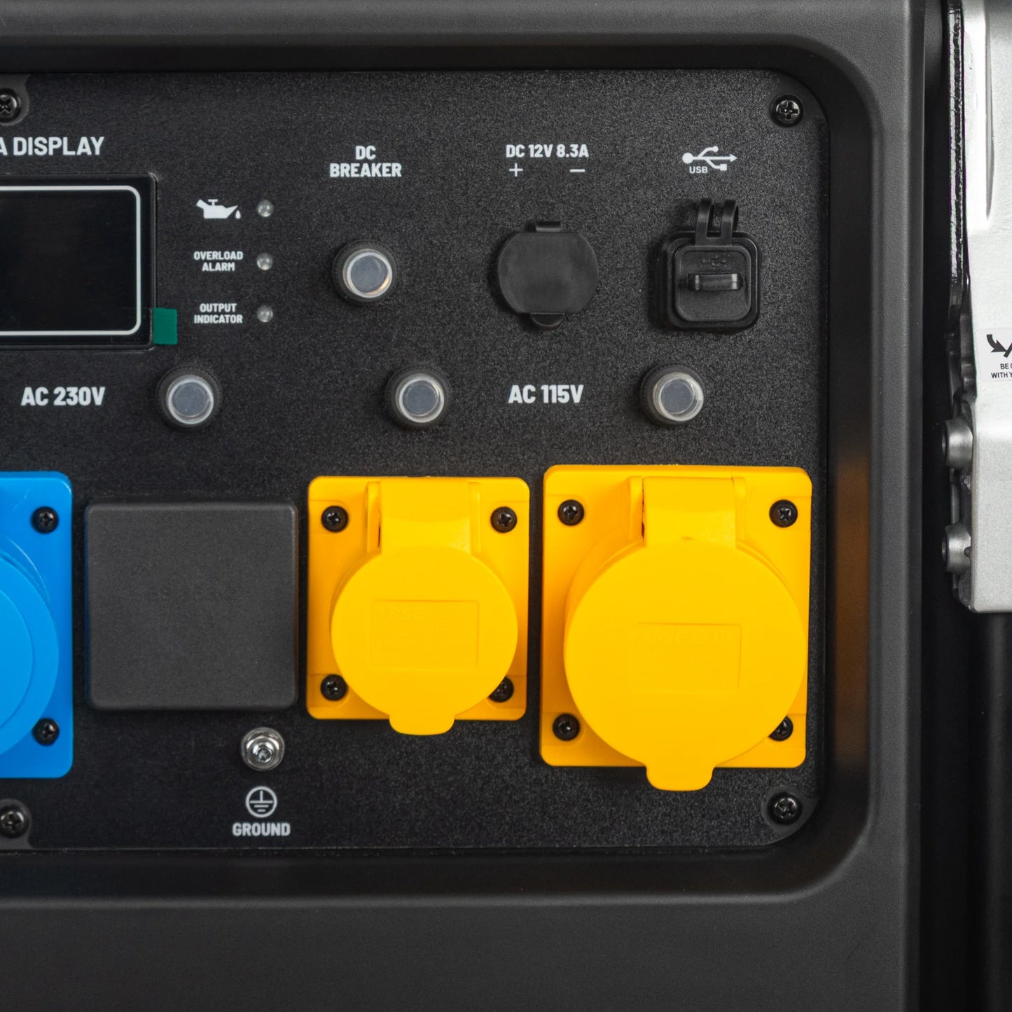 JCB, 11kW Dual-Voltage Inverter Generator, Remote Start, Wheels: ZJCB-IG12000DVE
