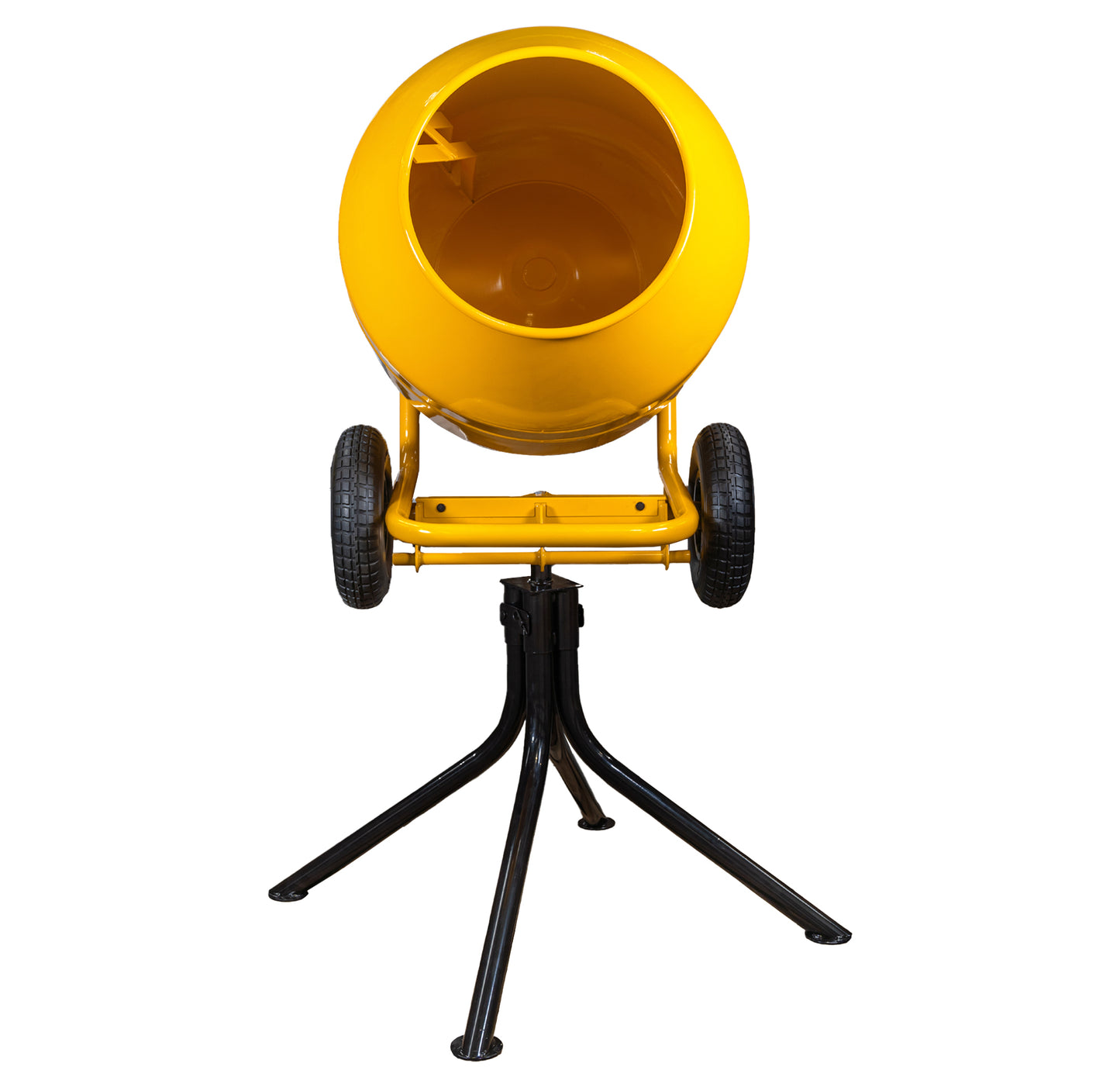 JCB Electric 230V 134L Seam Welded Cement Mixer 550W 100L Working Capacity | JCB-CM150E