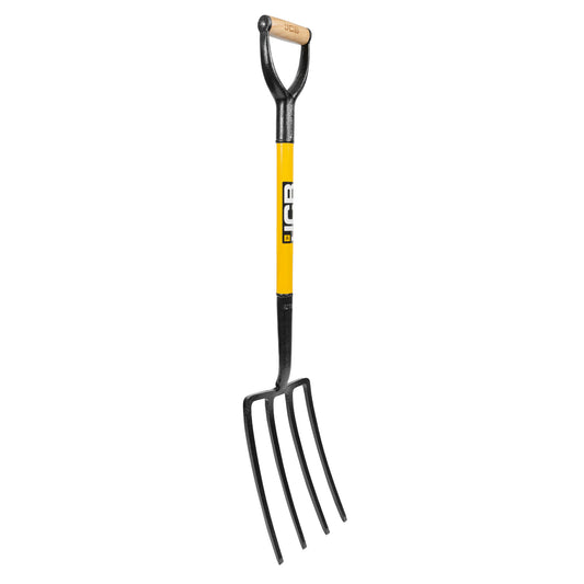 JCB 190 x 280mm Professional Solid Forged Contractor Fork, Heavy-Duty Steel | JCBCF01