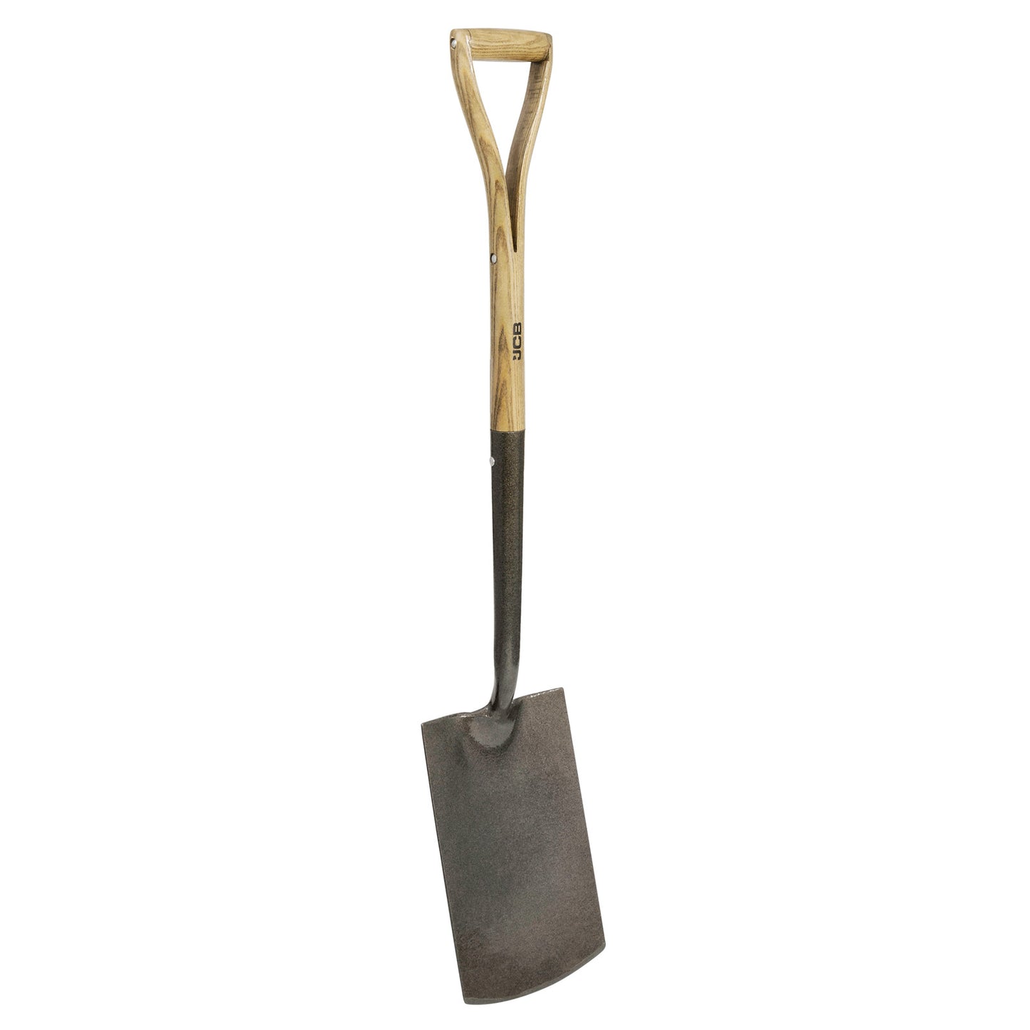 JCB 120 x 250mm Heritage Garden Spade, Heavy-Duty Steel Blade, Ash Wood Split YD Handle | JCBHGS01