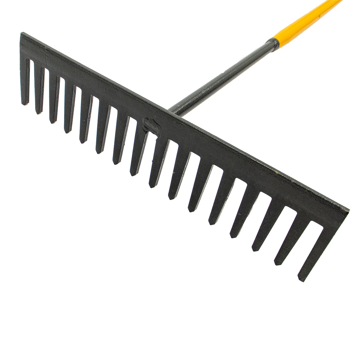 JCB 170cm Contractors Rake, 16 Teeth Carbon Steel | JCBCRK01