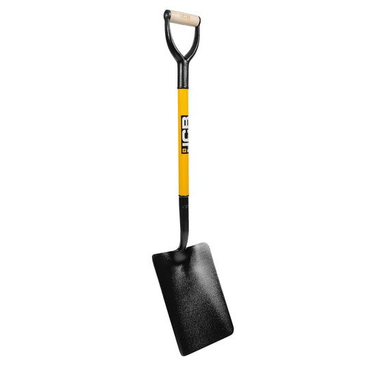 JCB 230-210 x 305mm Professional Tapered Mouth Site Master Shovel, Heavy-Duty Steel Blade | JCBSM2T01