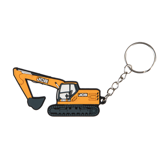 JCB Excavator Keyring: ZJCB3384