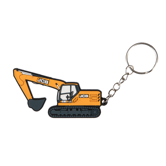 JCB Excavator Keyring: ZJCB3384