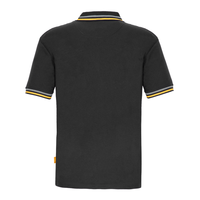 JCB Black Tipped Polo Shirt