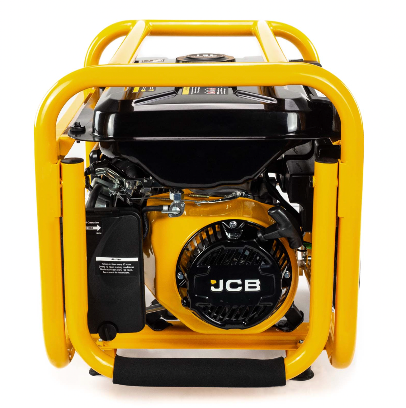 JCB 3.6kW / 4.5kVA Petrol Site Generator 115V / 230V 7.5hp 224cc JCB Engine, Recoil Pull Start