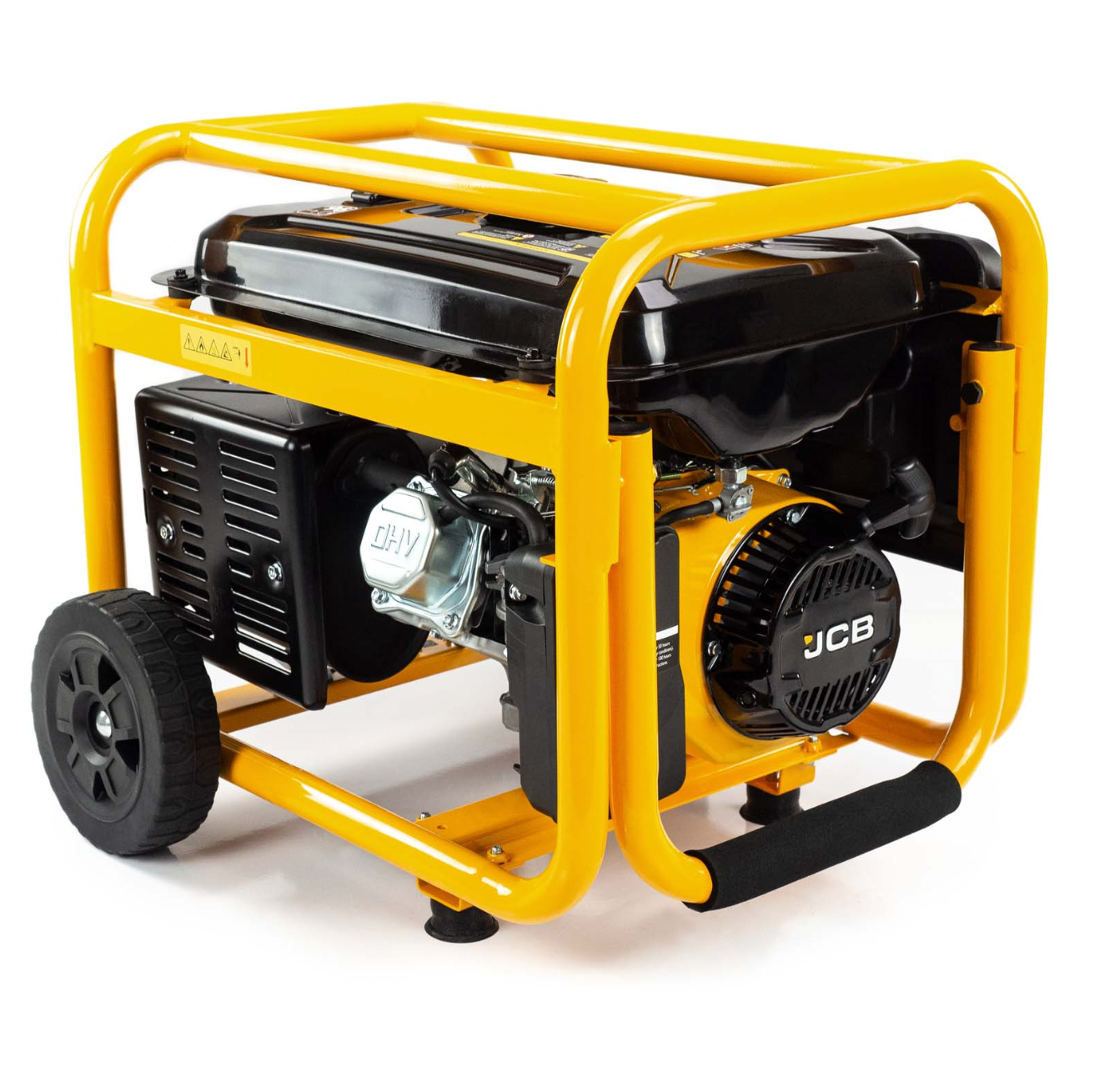 JCB 3.6kW / 4.5kVA Petrol Site Generator 115V / 230V 7.5hp 224cc JCB Engine, Recoil Pull Start