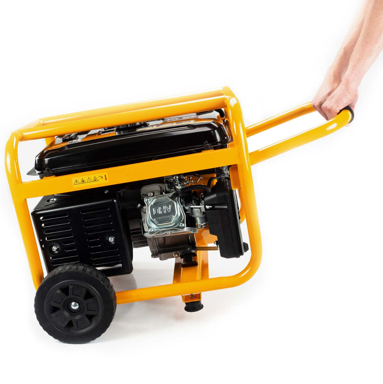 JCB 3.6kW / 4.5kVA Petrol Site Generator 115V / 230V 7.5hp 224cc JCB Engine, Recoil Pull Start