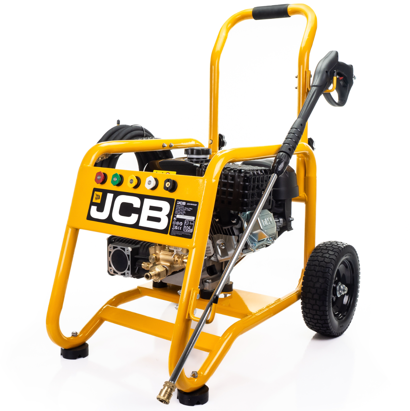 JCB 3100 PSI Petrol Pressure Washer - High-Performance 7.5HP, 213 BAR, 10.7L/min Flow Rate