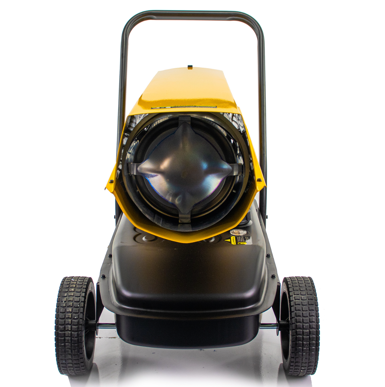 JCB 140,000BTU Diesel Space Heater - 37kW Power, 800m³ Coverage, Dual Fuel (Kerosene/Diesel), Thermostat Control