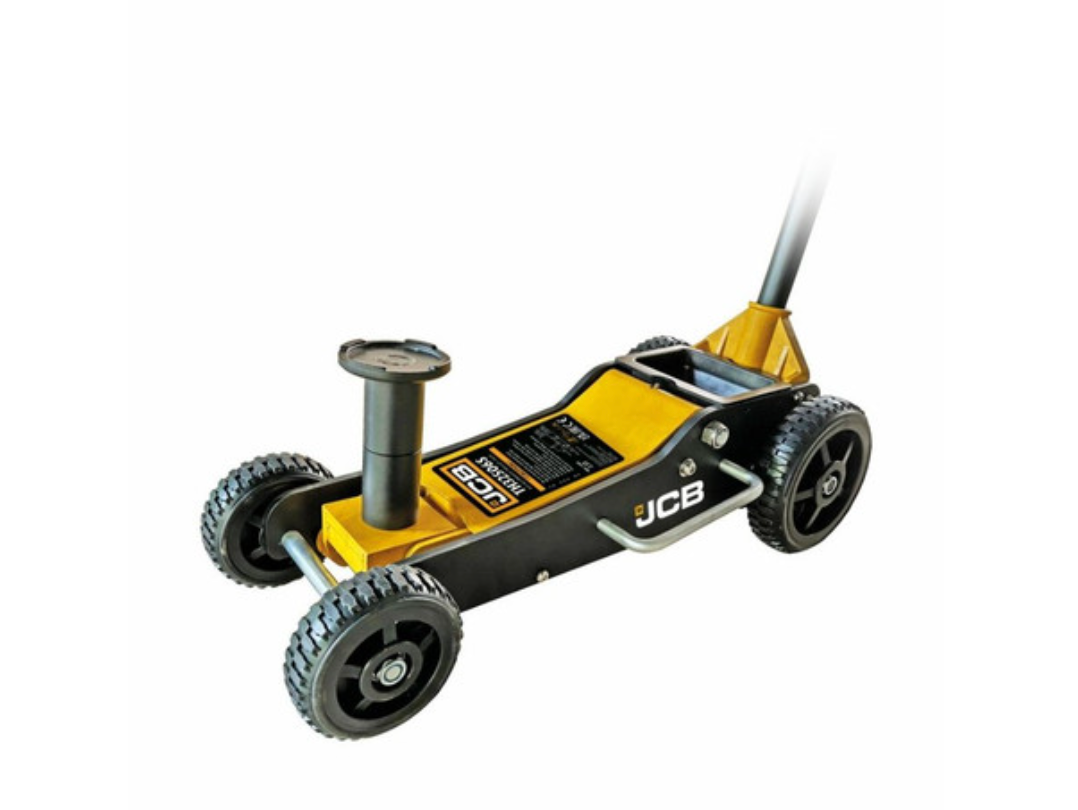 JCB 2.5 Tonne Off-Road SUV Double-Pump Aluminium Trolley Jack | JCB-TH32506S