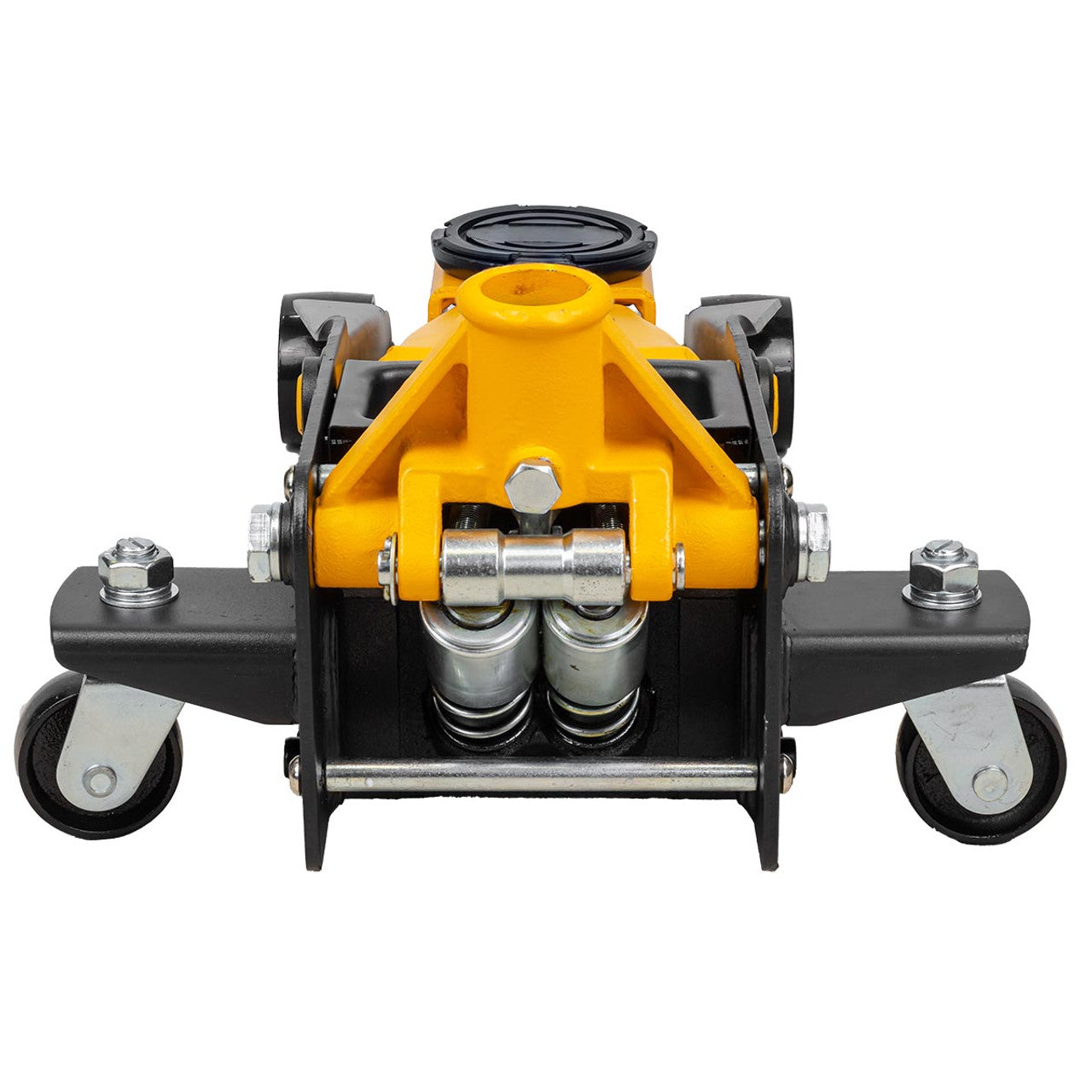 JCB 3 Tonne Double-Pump Hydraulic Trolley Jack