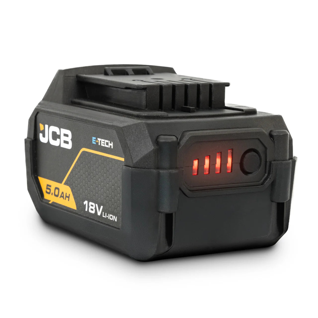 JCB 18V Kit with 1/2" Drive Impact Wrench, Grease Gun, 2 Batteries + Fast Charger: ZJCB-18PKIT-5