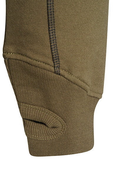 JCB Workwear Horton Hoodie Olive/Black