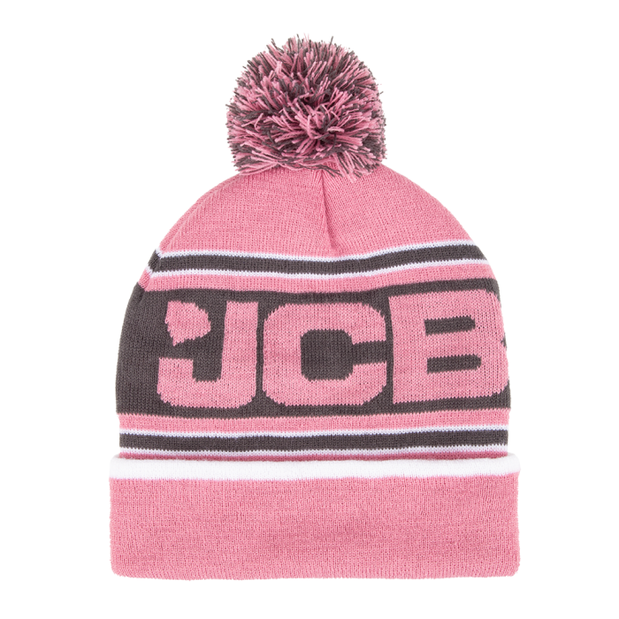 JCB Adult Dusty Pink Team Beanie