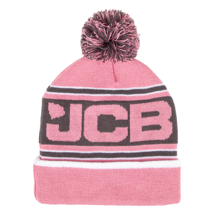 JCB Adult Dusty Pink Team Beanie