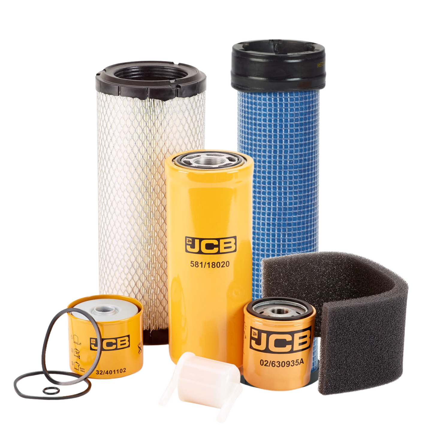 JCB 520-40 10,000 Hour Service Filter Kit