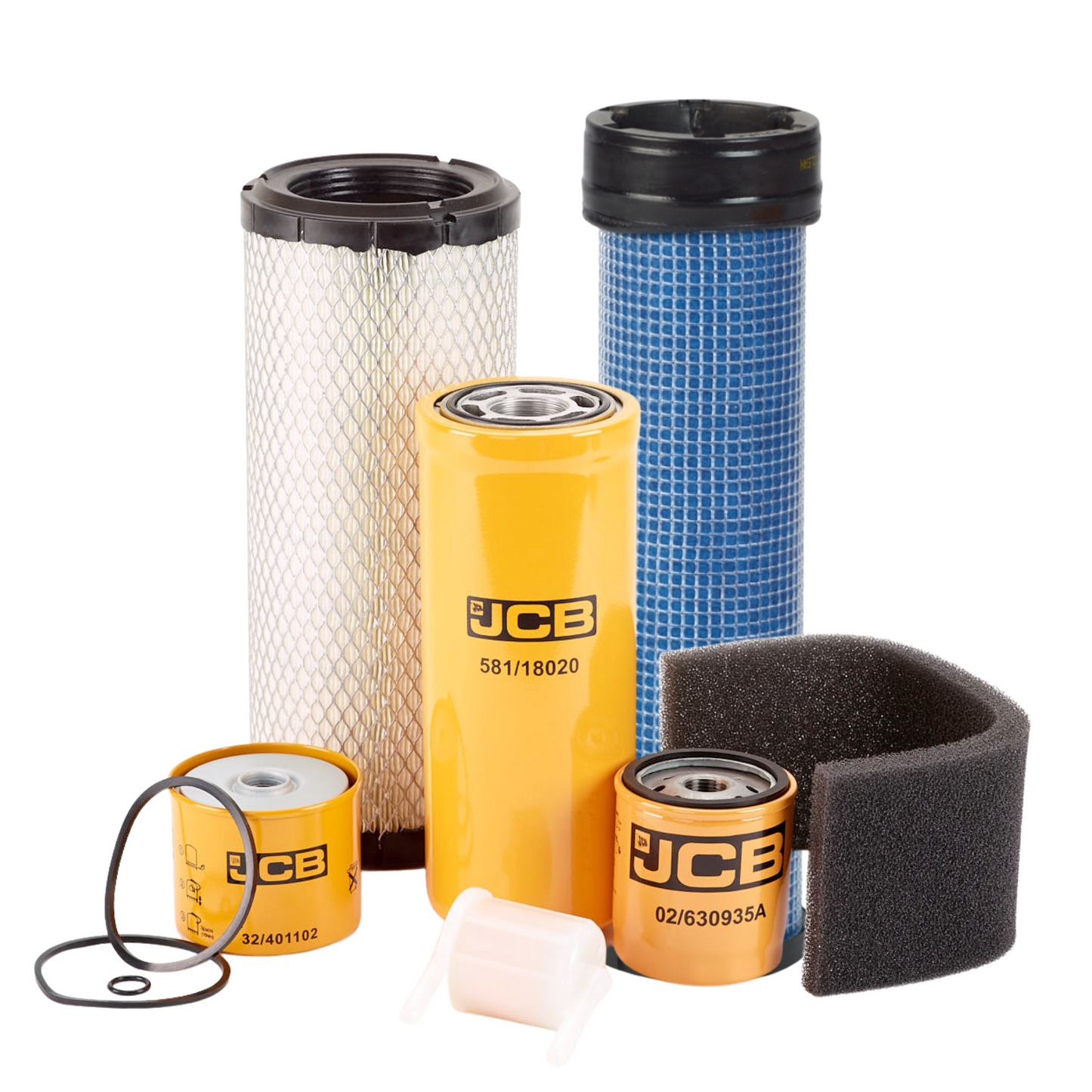 JCB 520-40 4000 Hour Service Filter Kit