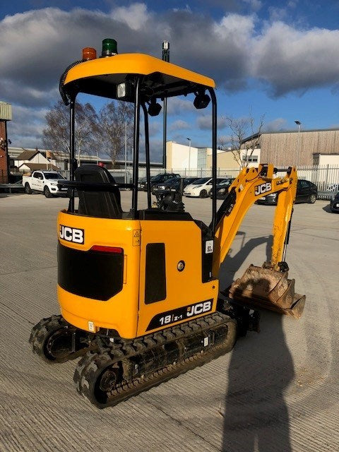 JCB 2021 18Z-1 Mini Digger Excavator - 1-2 Tonne