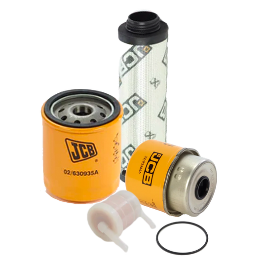 JCB 35Z & 36C: 500 Hour Service Filter Kit