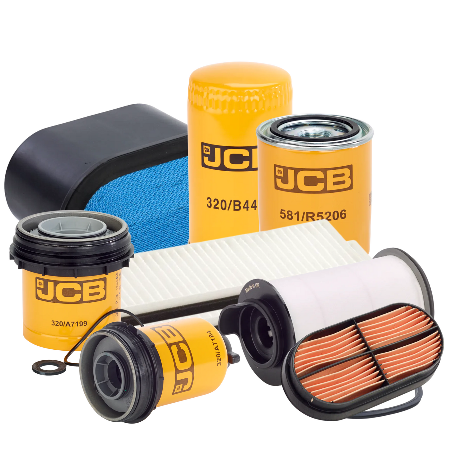 JCB 531-70 2000 Hour Filter Service Kit