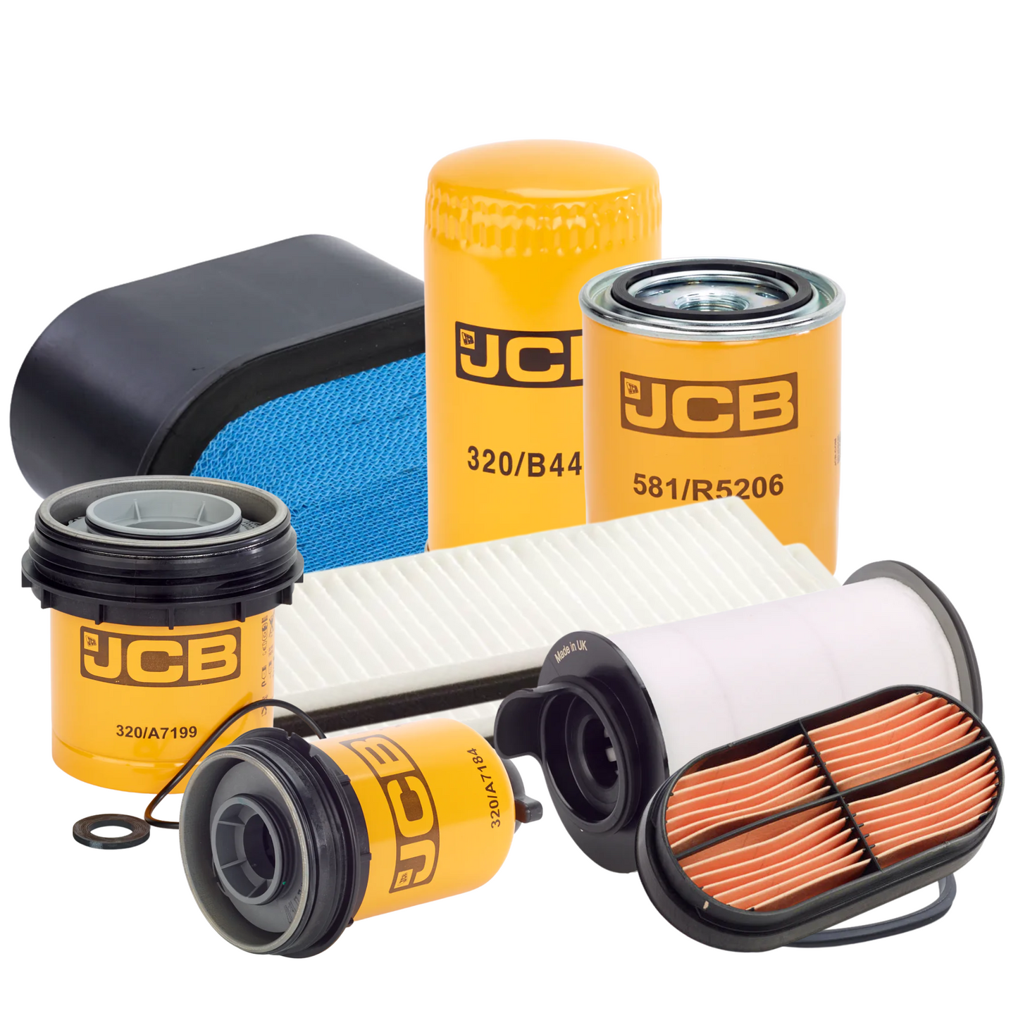 JCB 535-95 6000 Hour Filter Service Kit