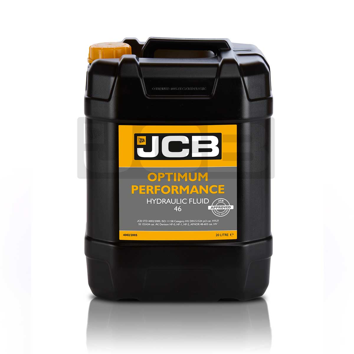 JCB Optimum Performance Hydraulic Fluid 46 - 20L : 4002/2005D