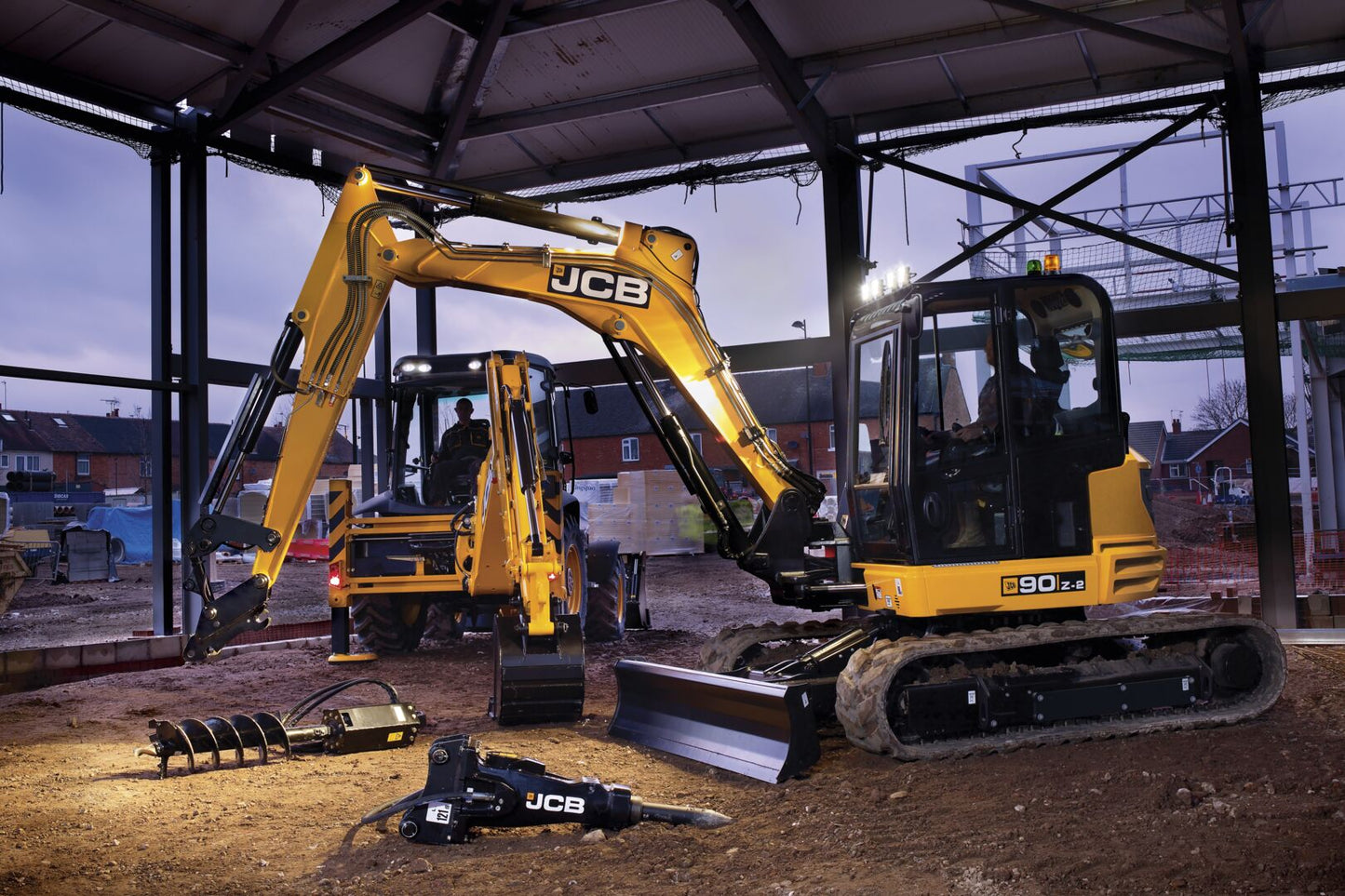 JCB 8086 HM033T Hydraulic Excavator Breaker: 5-10Tonne