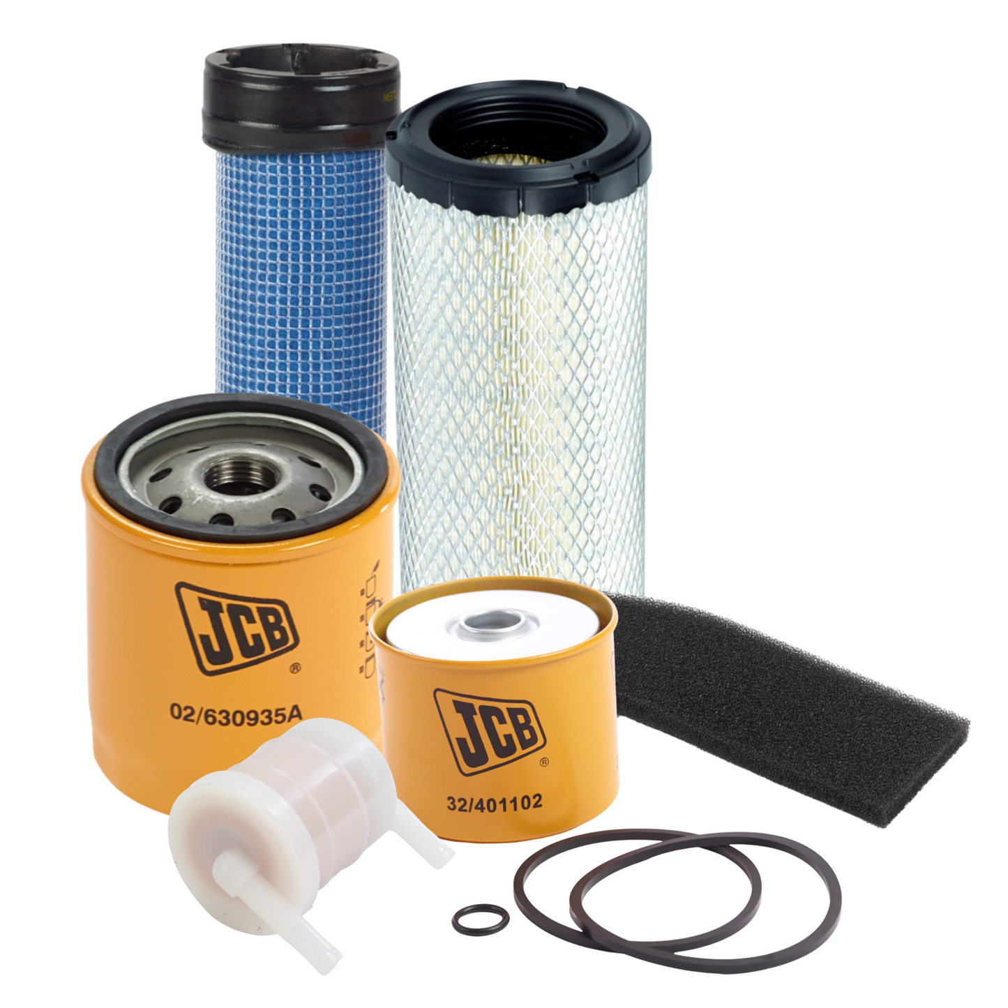 JCB 520-40 8000 Hour Service Filter Kit