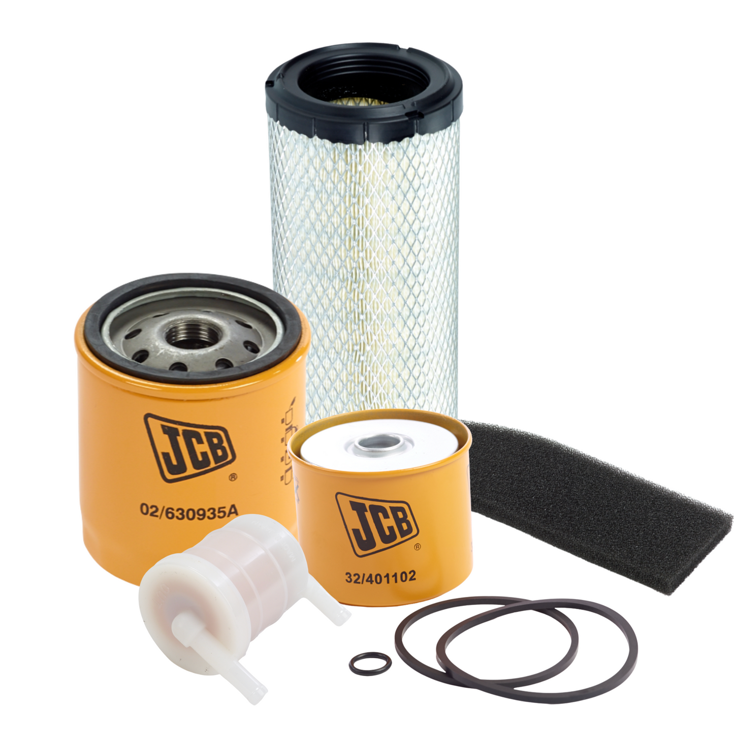 JCB 520-40 5000 Hour Service Filter Kit