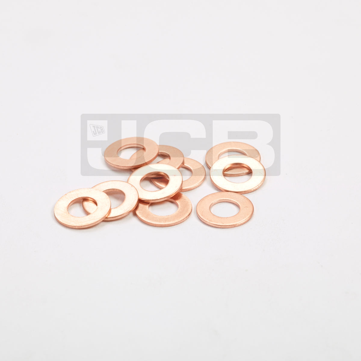 JCB Copper Washer : 823/00291 (Pack of 10)