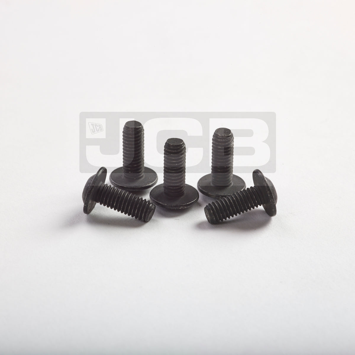 JCB Screw M6 x 16mm Button Socket (Br3) : 826/01559 (Pack of 5)