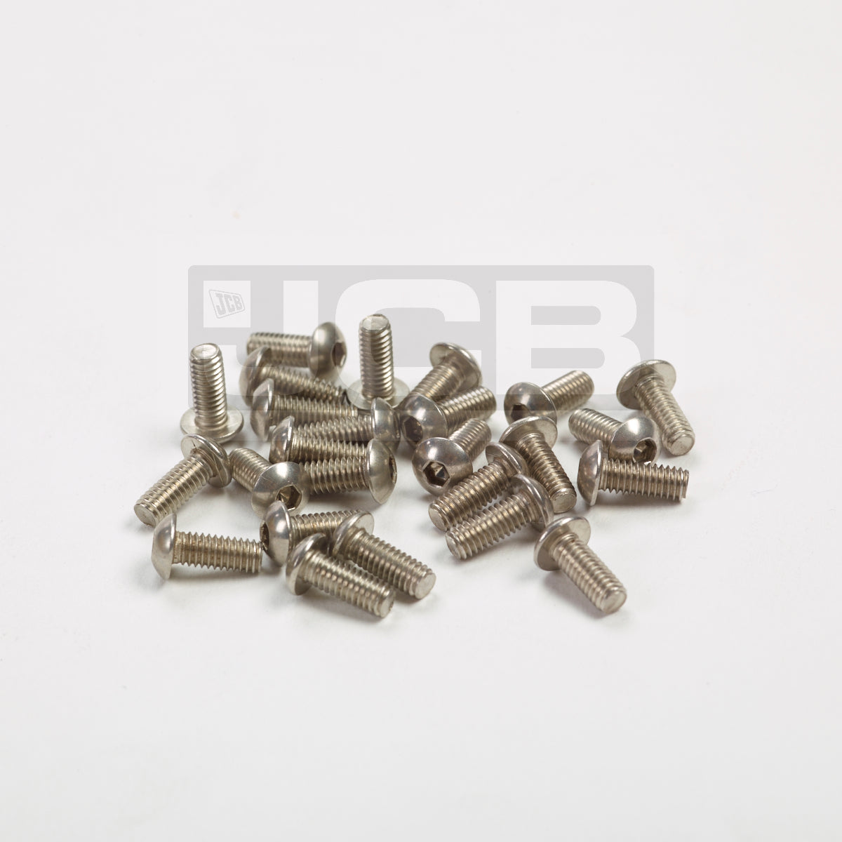 JCB Button Head Screw M4 x 10mm: 826/10996 (Pack of 25)